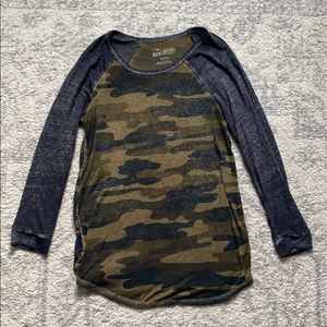 Lucky Brand Camo Long Sleeve
